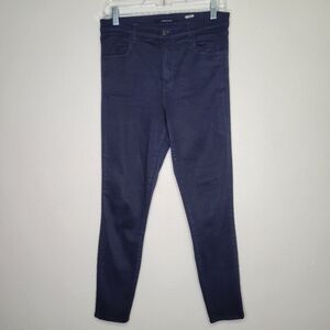 J Brand Alana High Rise Crop Skinny Dark Blue Jeans Size 29
